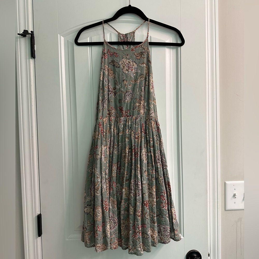 Wishlist Green Floral Dress
